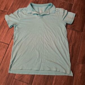 Light blue casual polo shirt